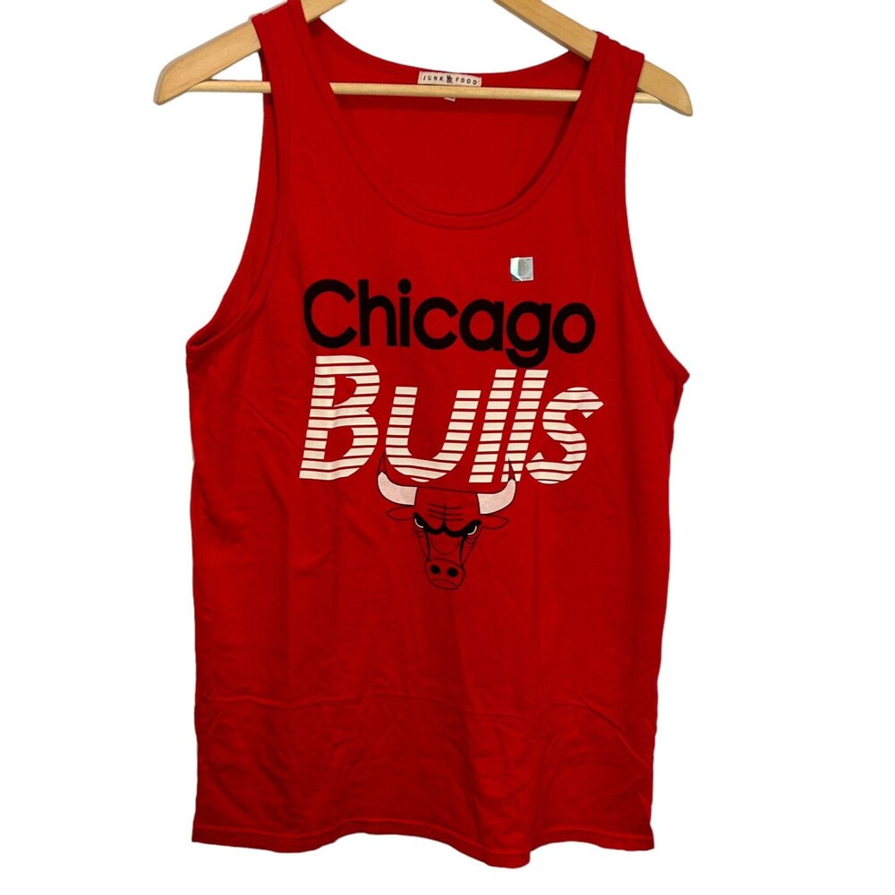 Junkfood Women's NBA Chicago Bulls Tank Top - Size Medium NEW